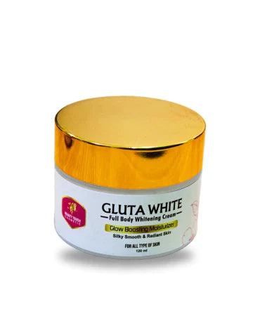 Gluta White Whitening & Brightening Face Cream – Skin Glow & Moisturizing Formula (Day & Night Use)